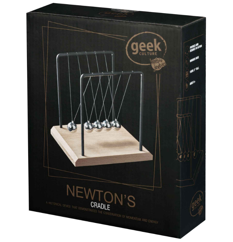 Newtons Cradle Beach Timber (7")