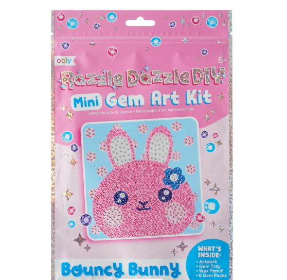 Razzle Dazzle Mini Gem Art Kit - Bouncy Bunny