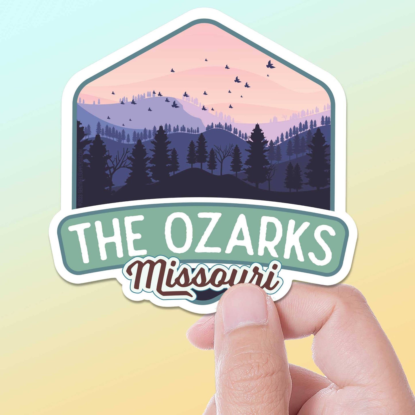 Arkansas Ozarks Sticker