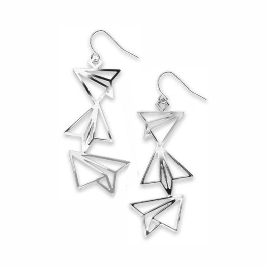 Paper Airplanes Earings