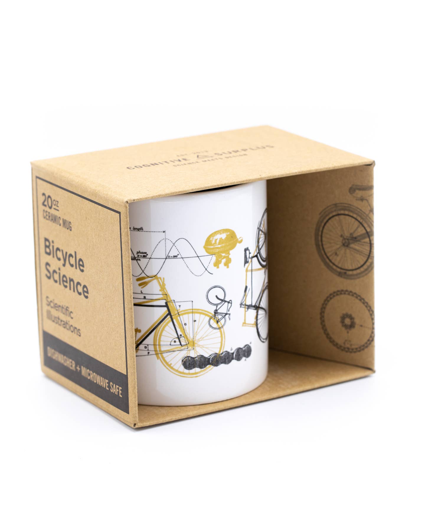 Bicycle Science Mega Mug | 20 oz