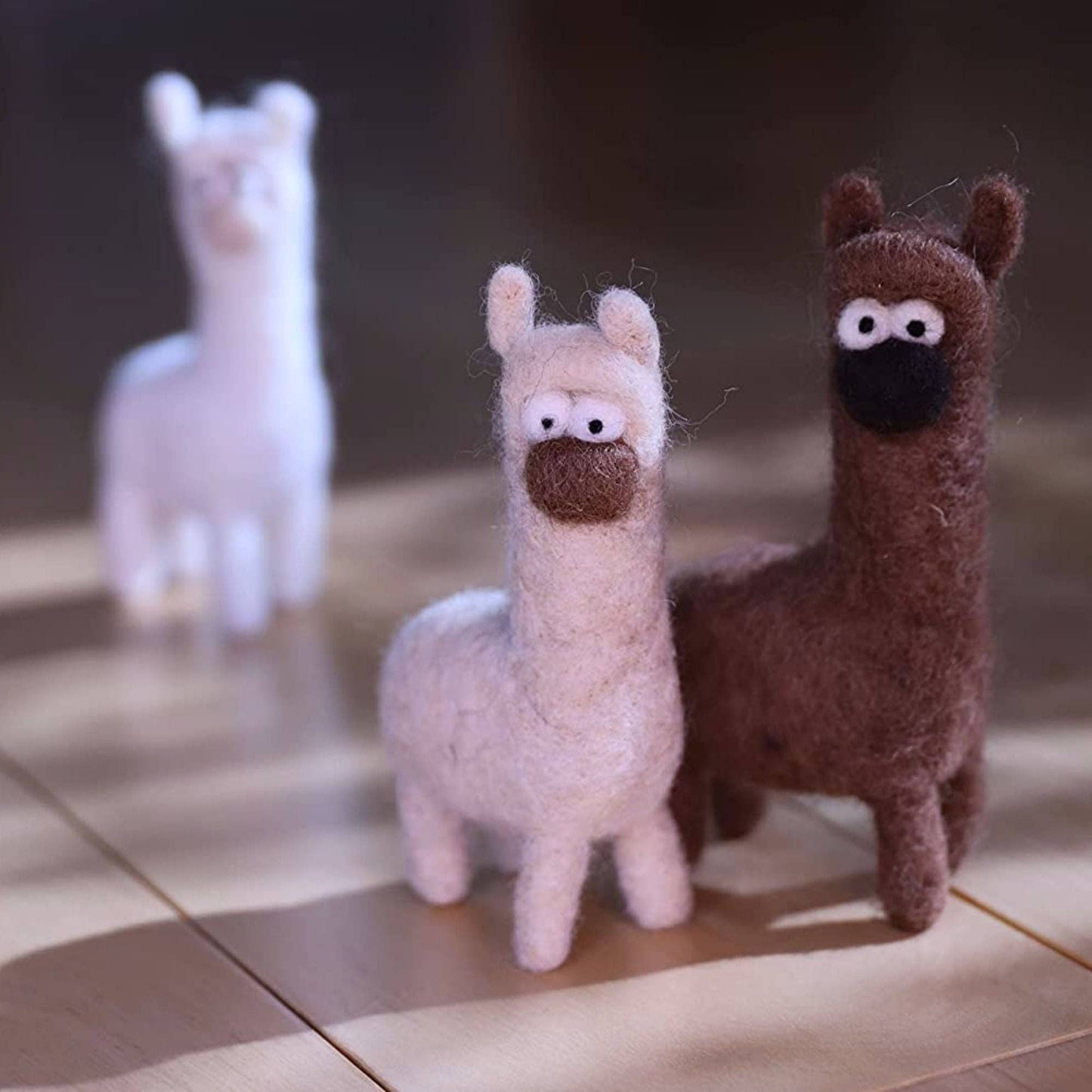 Needle Felting Llama Kit