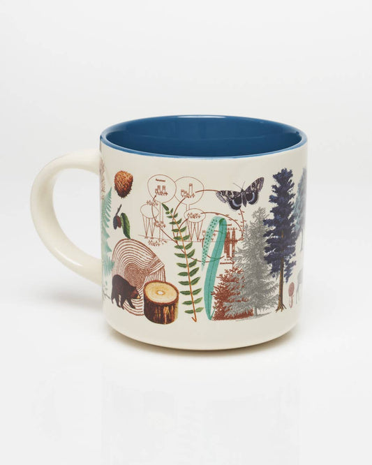 Woodland Forest Ceramic Mug