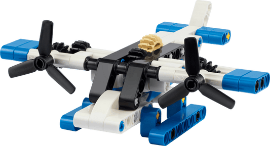 Lego White Seaplane