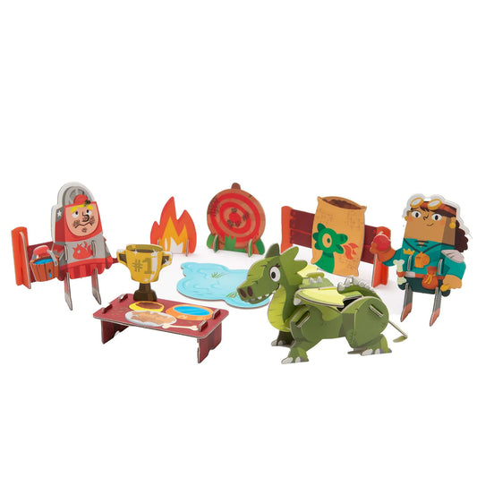 Curious Kingdom Dragon Trainer Playset