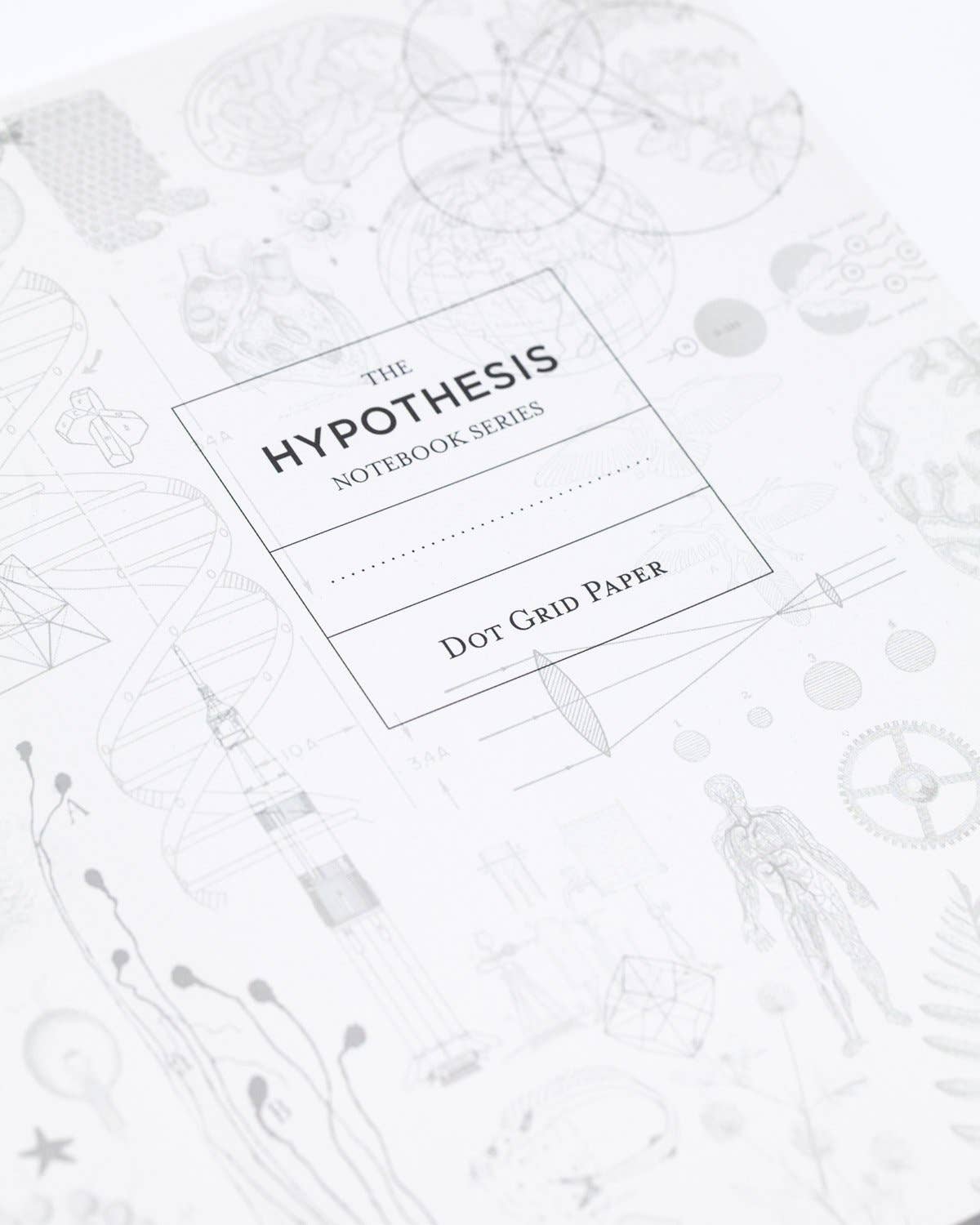 Bicycle Science Hardcover Notebook - Dot Grid Page