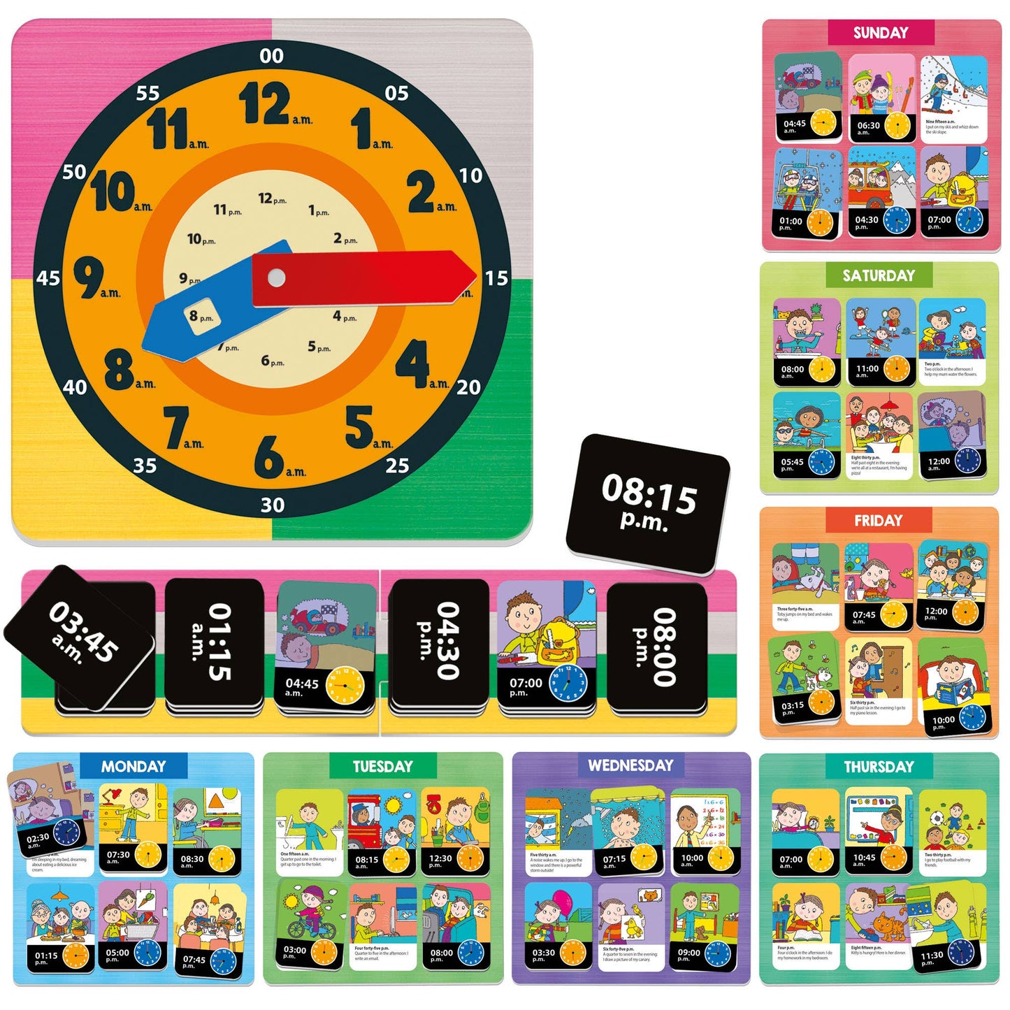 What Time is it - Educational Toy for Kids