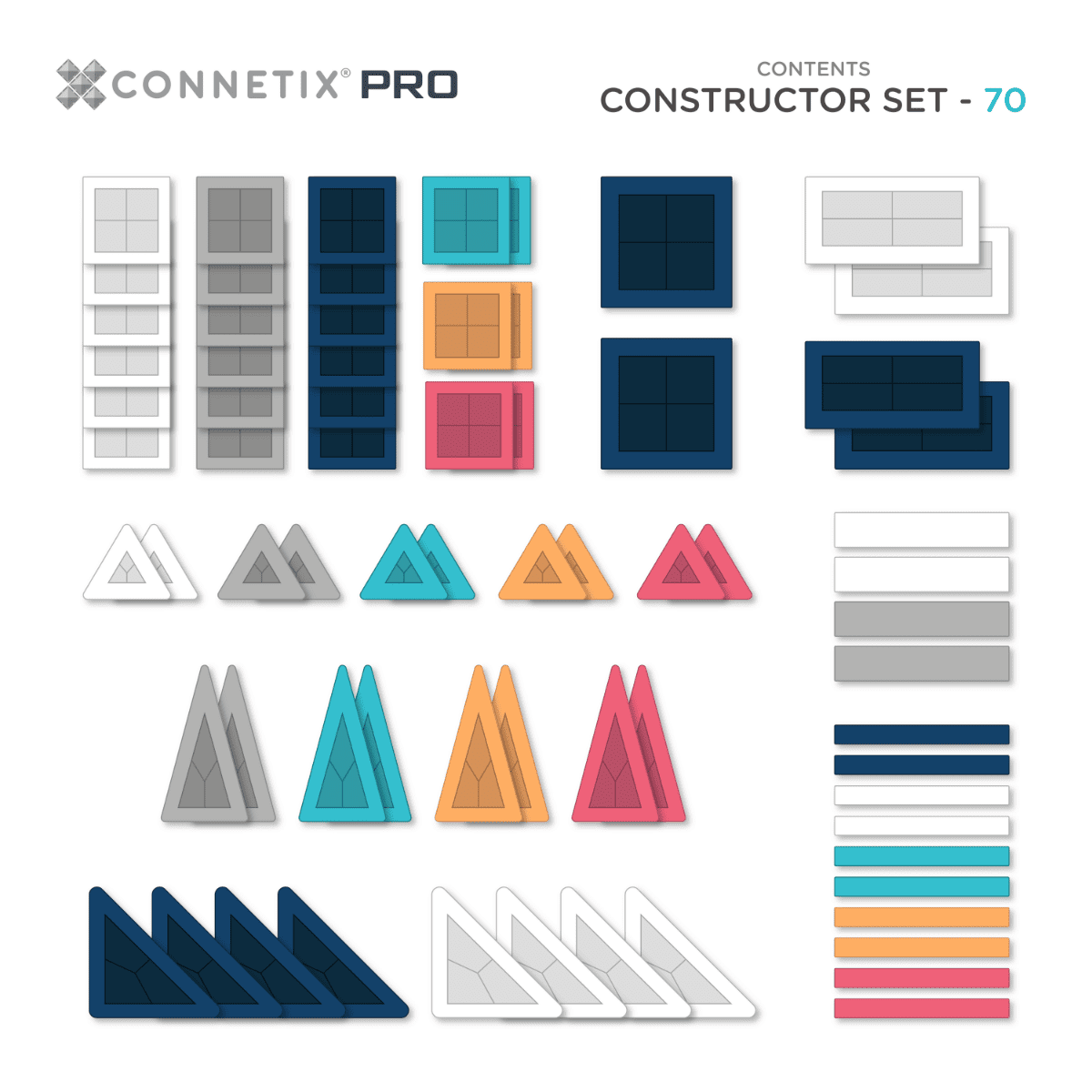 PRO Constructor Set 70 pc