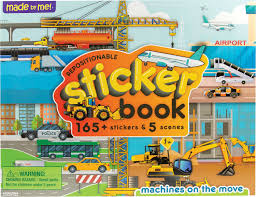 Transportation Sticker Book