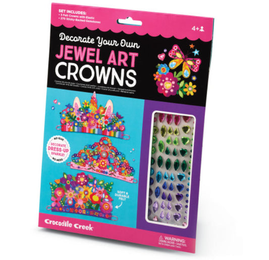 Jewel Art Crowns - Unicorn Flower