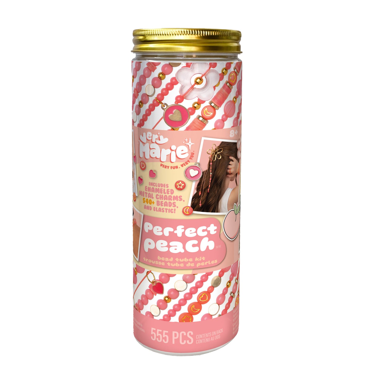 Perfect Peach Bead Tube