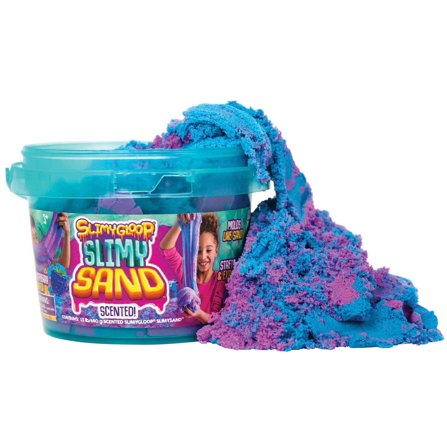 Slimygloop Slimy Sand Berry Scented Bucket