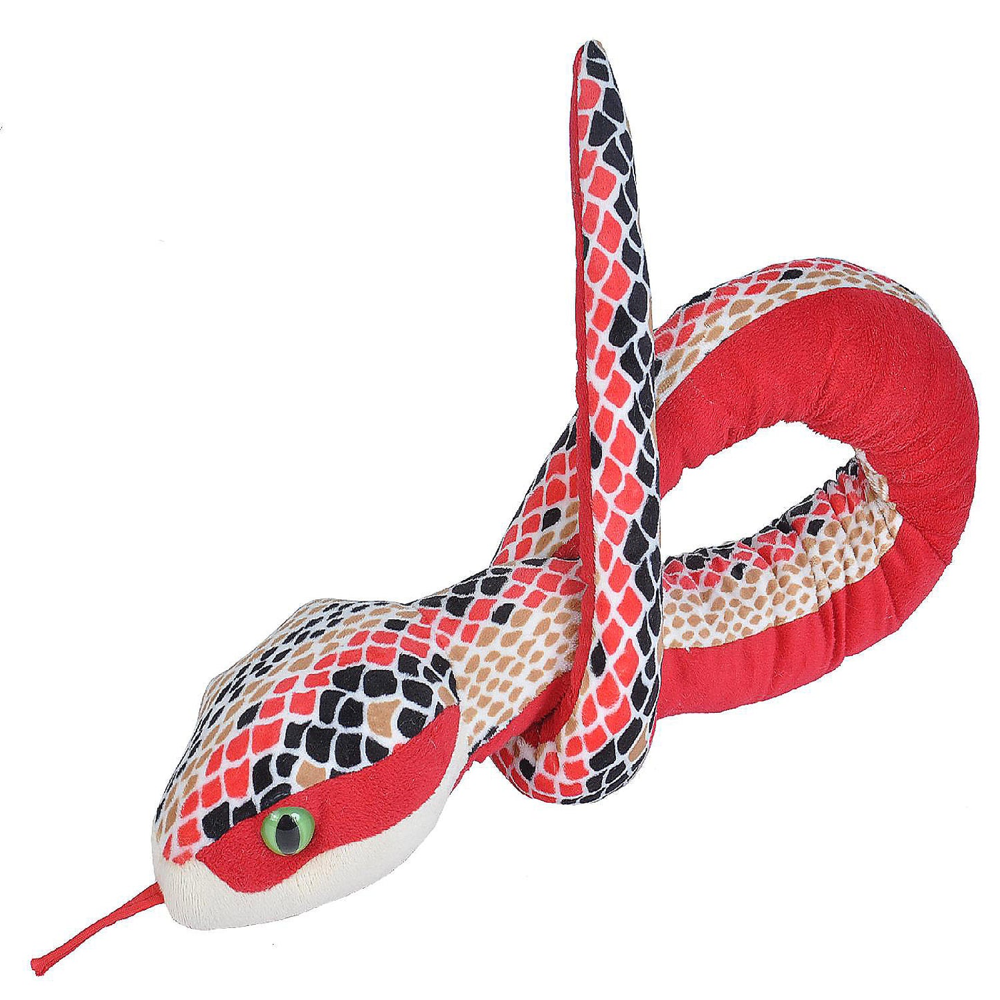 Red Scales Snake Stuffed Animal