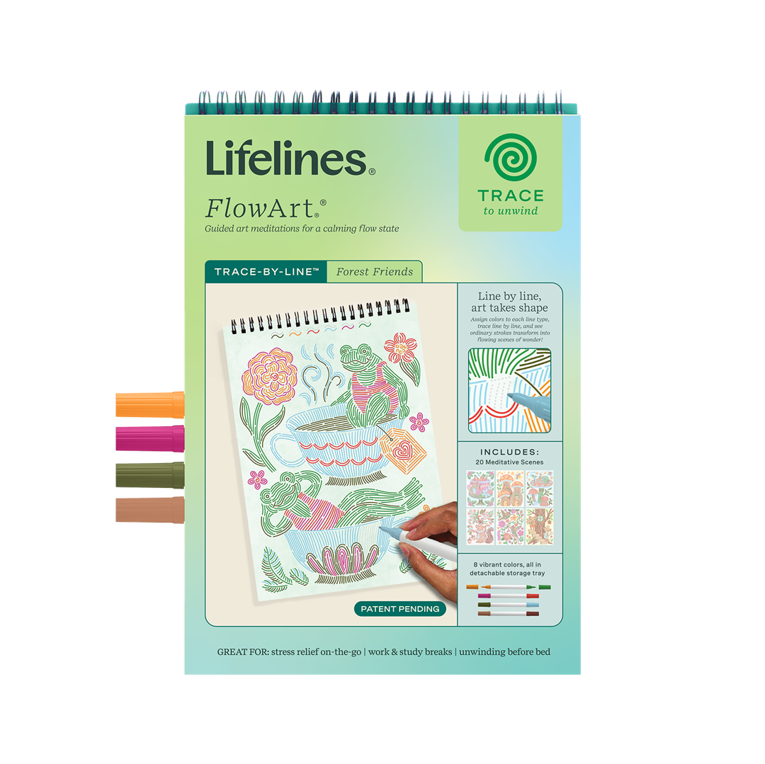 FlowArt: Trace-By-Line, Woodland Whimsy