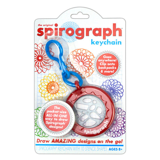 spirograph keychain