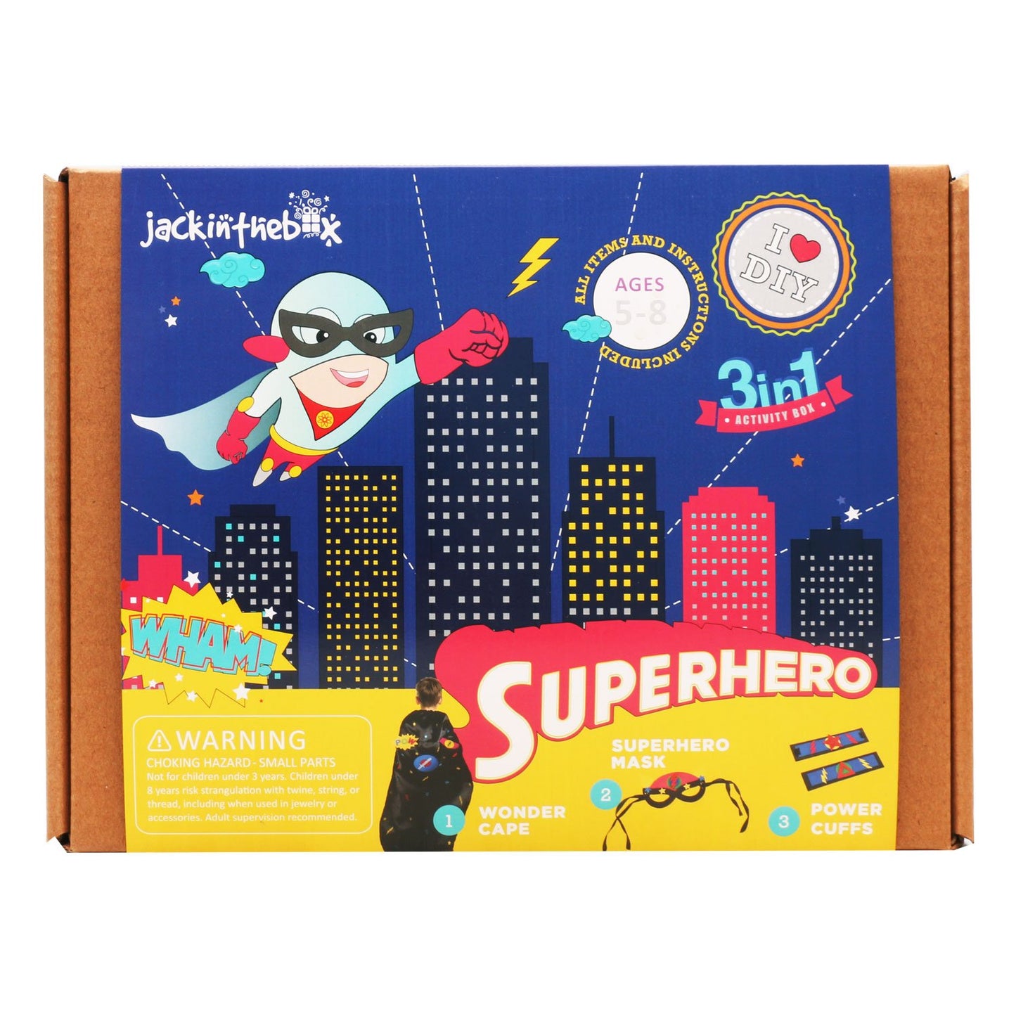 Superhero 3-in-1 Craft Box