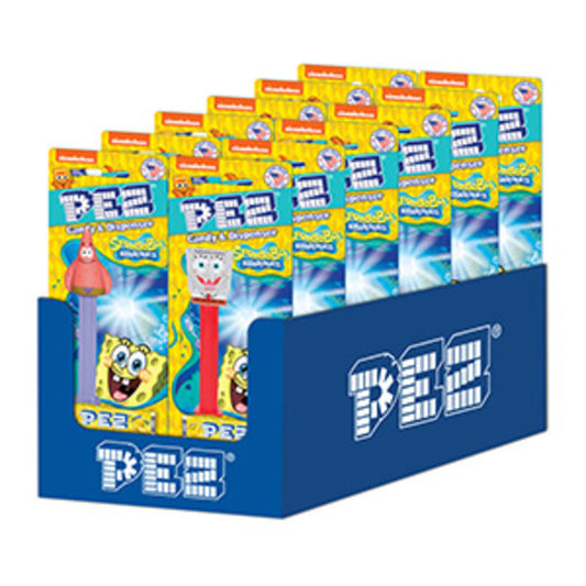 PEZ Blister Dispenser & Candy: Sponge Bob