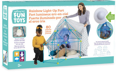 Nothing but Fun: Rainbow Light-Up Fort