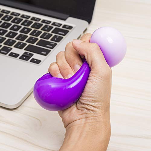 Durable Pull and Stretch Stress Squeeze Ball