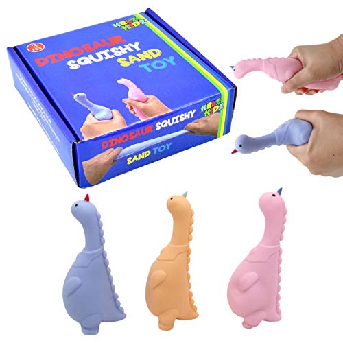KELZ KIDZ Dinosaur Stretchy Sensory Sand Toy