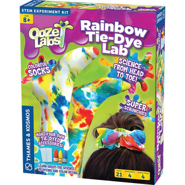 Ooze Labs: Rainbow Tie Dye Lab