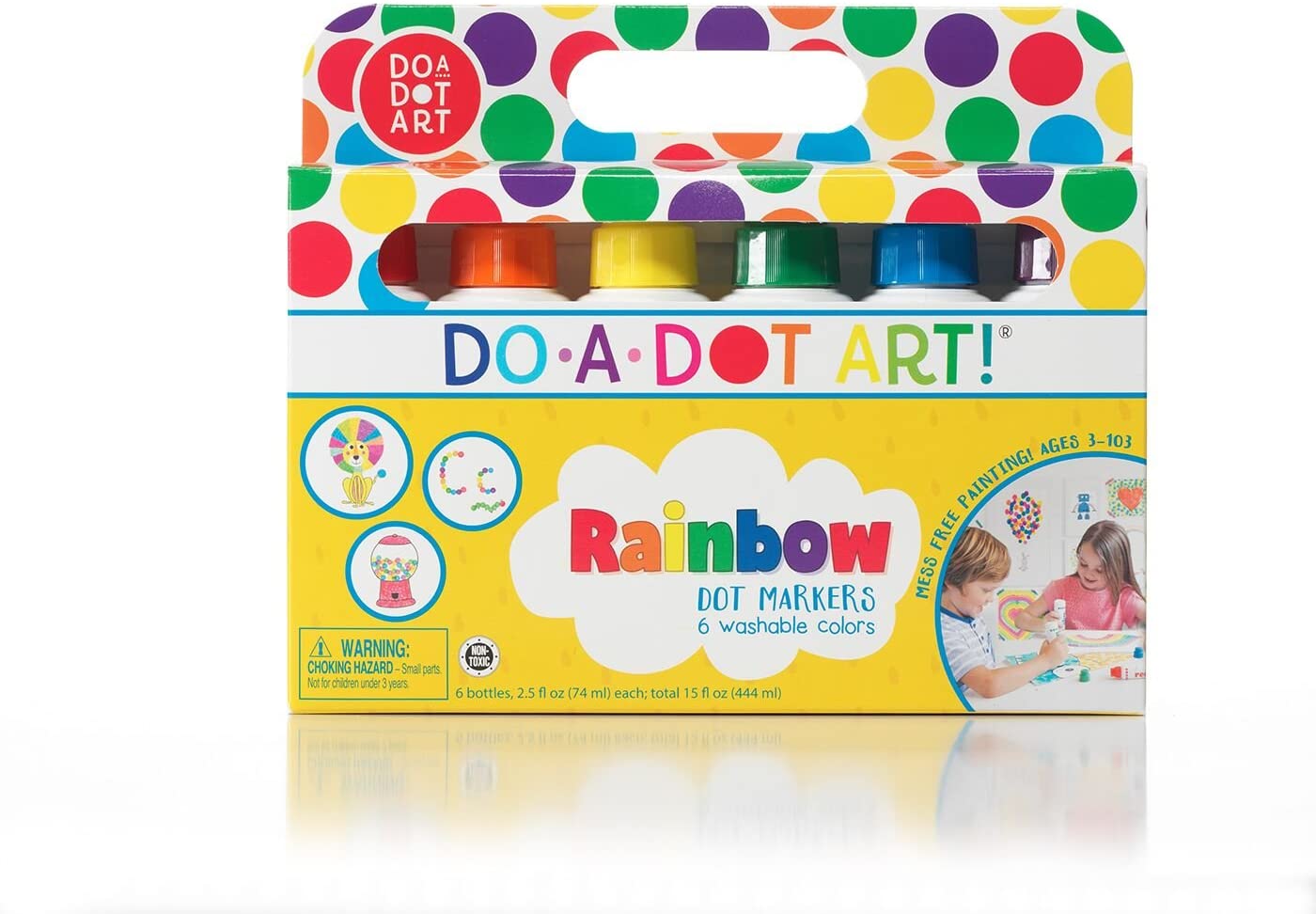 Do-A-Dot 6 Piece Rainbow Dot Markers