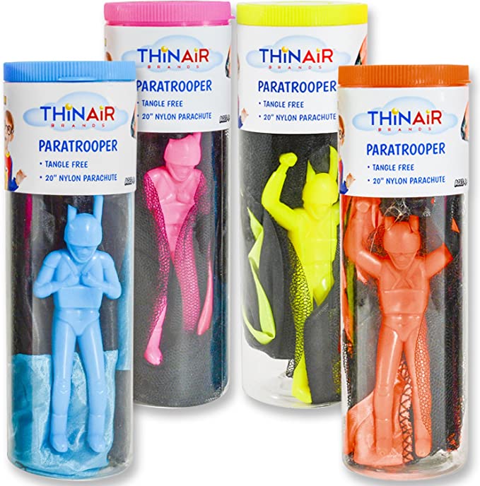 Thin Air Brands Tangle-Free Parachute with Paratroope