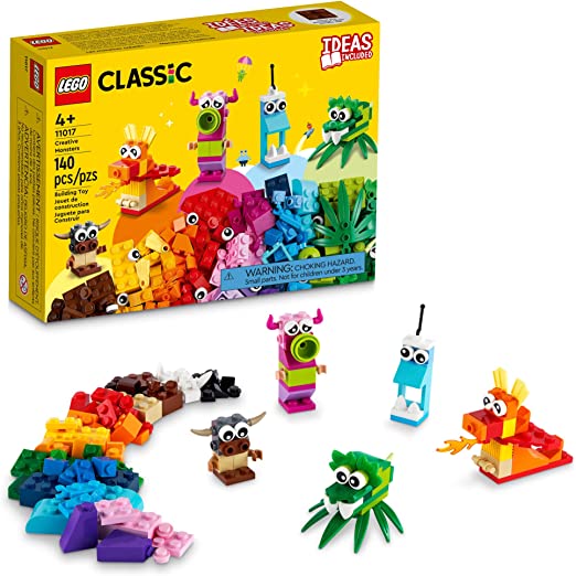 LEGO Classic Creative Monsters 11017 Building Kit