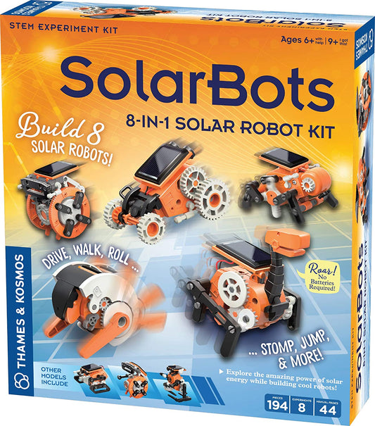 SolarBots 8-in-1 Solar Robot