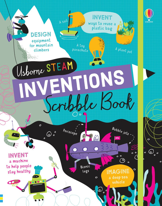 STEM Scribble Book- Inventions