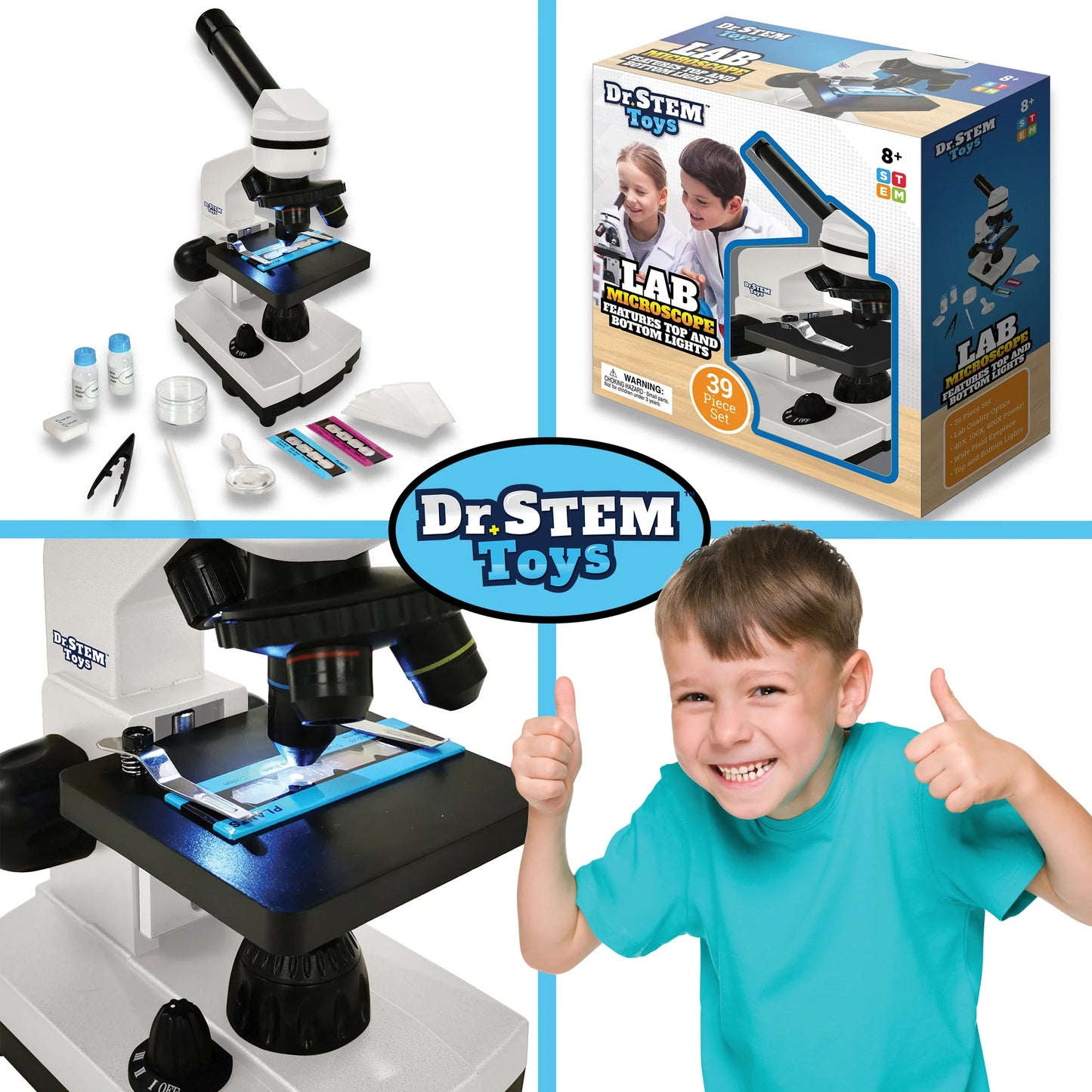 Dr. Stem Lab Microscope (39 Pc Set)