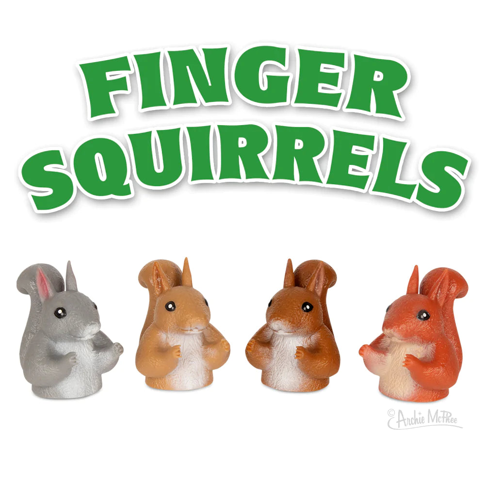 Finger Puppet - Finger Squirrels