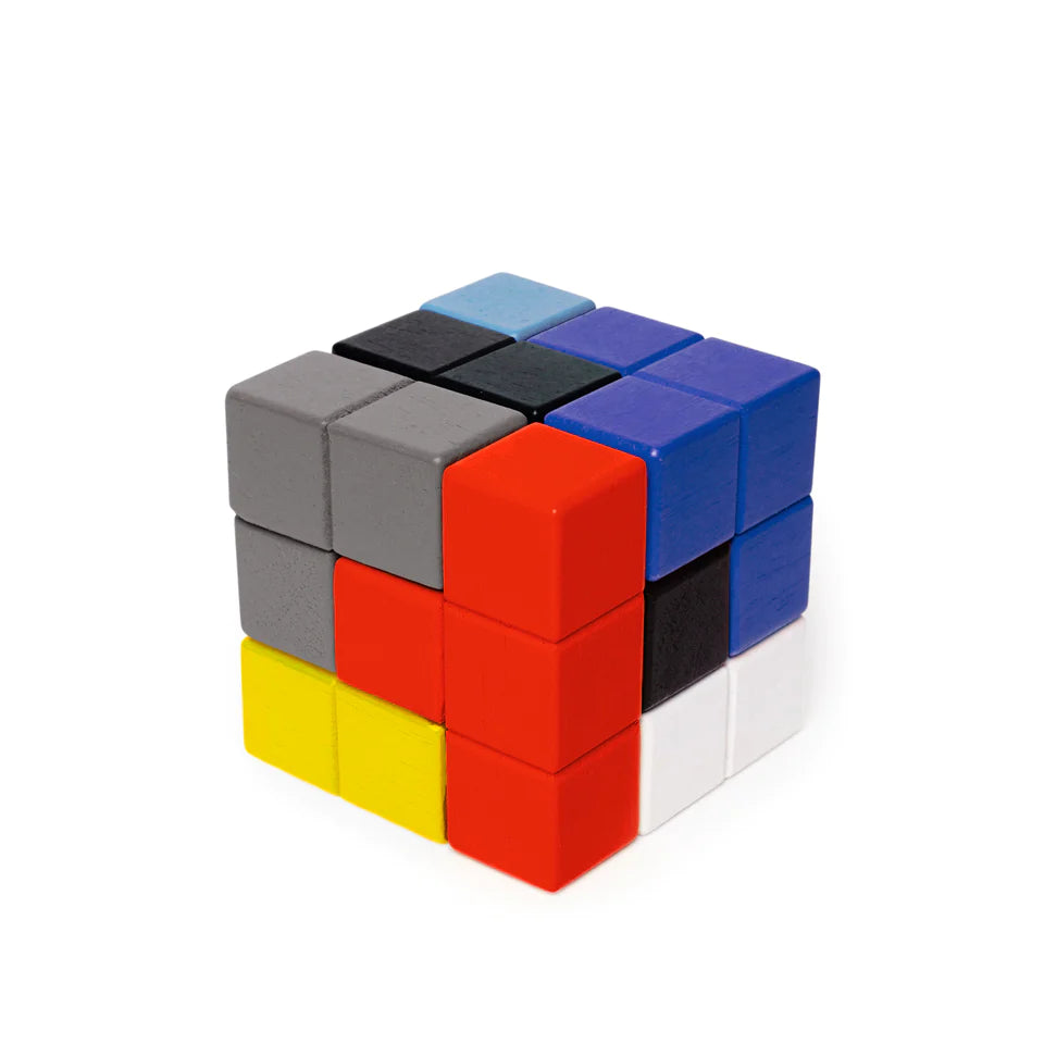BLOK Cube 3D Wooden Puzzle