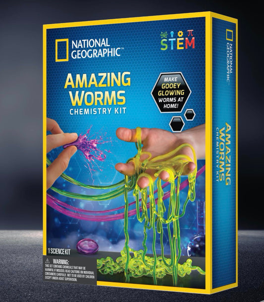 National Geographic Amazing Worms Chemistry Set