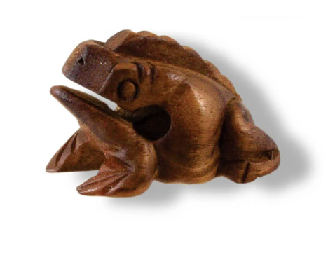 Wooden Musical Croaking Frog