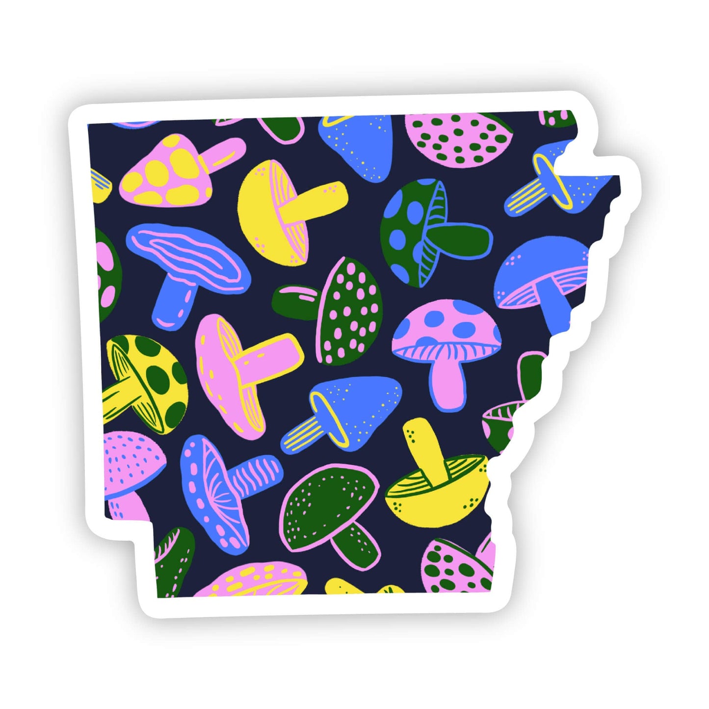 Arkansas Sticker - Mushroom