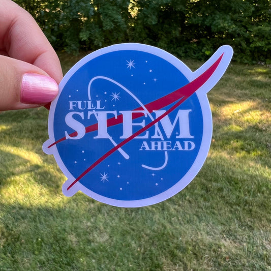 Space STEM Sticker