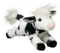 Betsy, Black and White Cow Plush