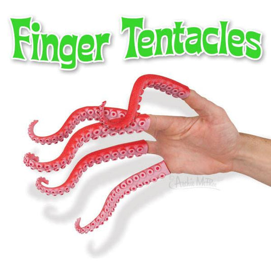 Hand wears Finger Tentacles on each finger