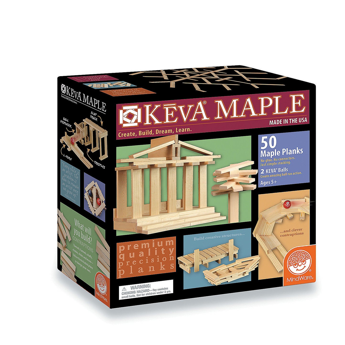 Keva Maple Planks 50 Pc. Set