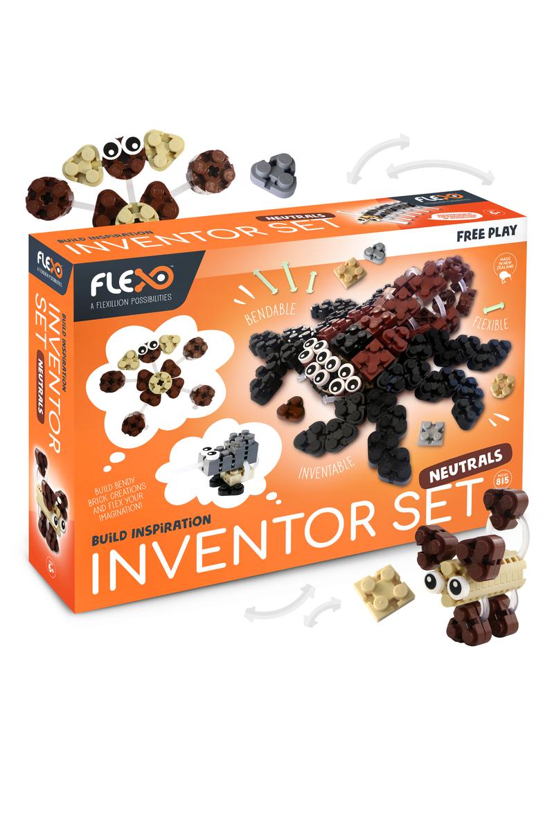 Flexo Free Play Inventor Set - Neutrals Spider