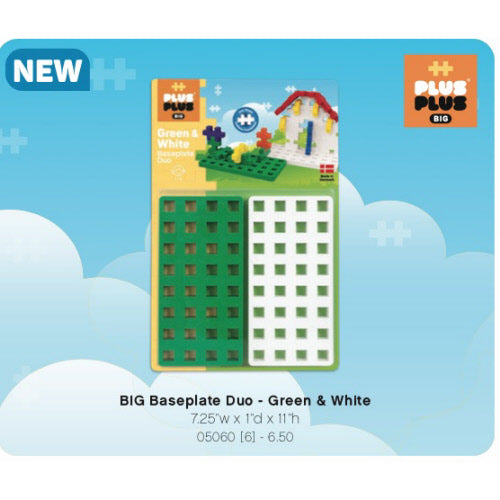 BIG Baseplate Duo Green and White