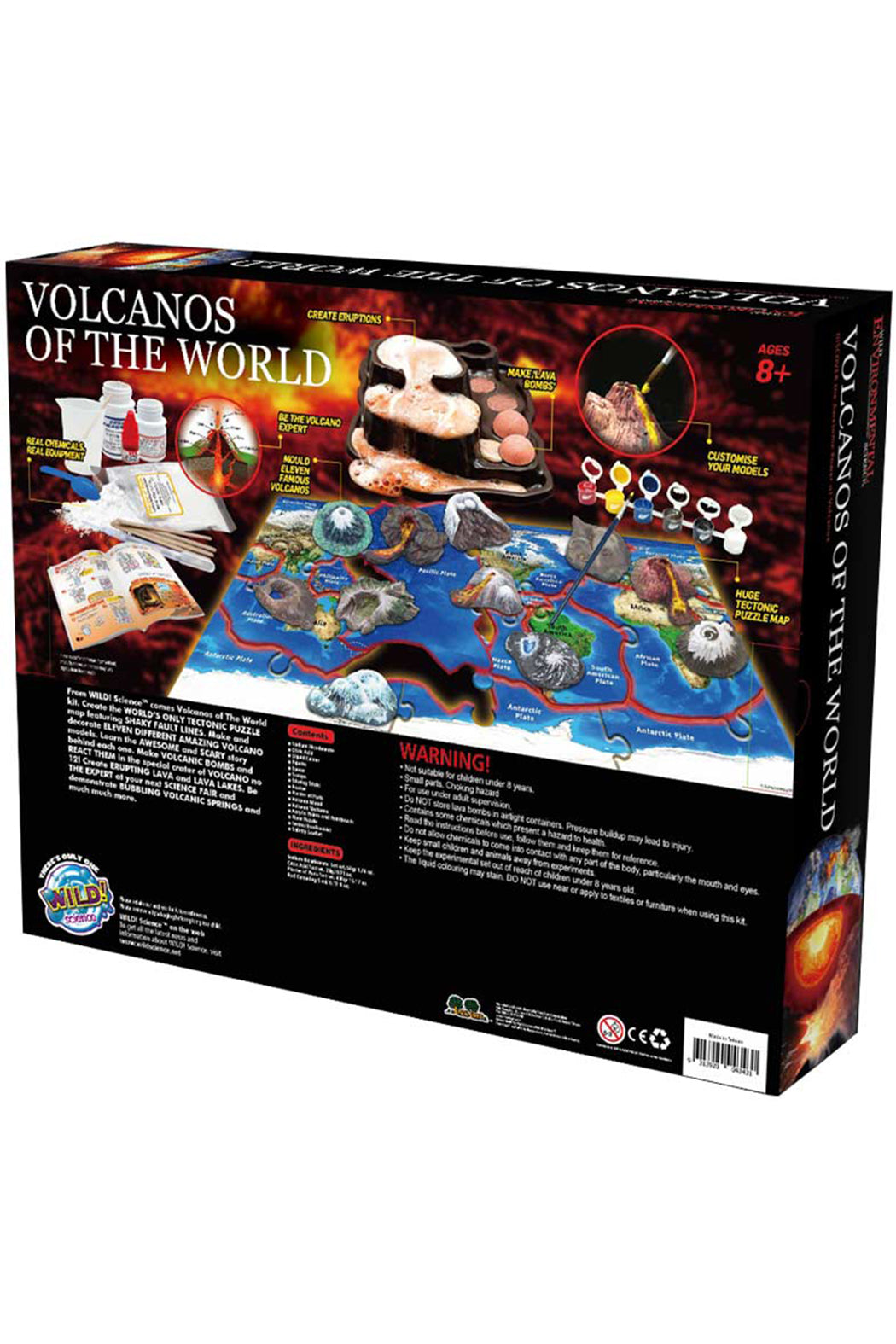 Learning Advantage™ Wild Environmental Science™ Volcanoes of the World Kit